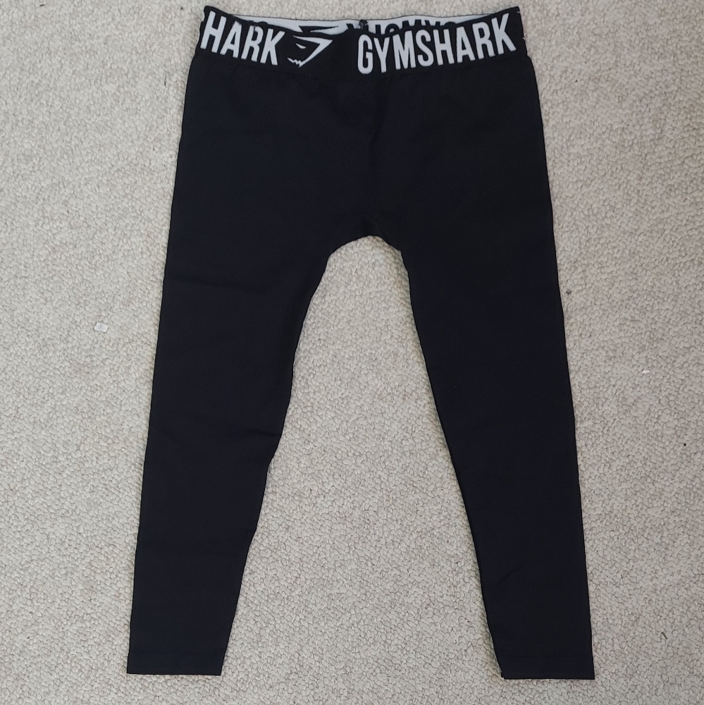 Crop black leggings